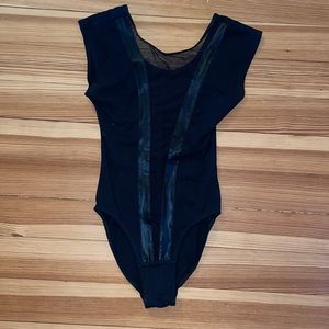 American Apparel Mesh low cut body suit